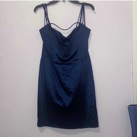 2 piece satin set & mini dress - Picture 2 of 2